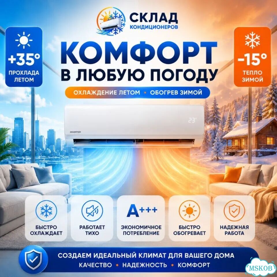 Премиум кондиционер тепло холод с гарантией фото 6