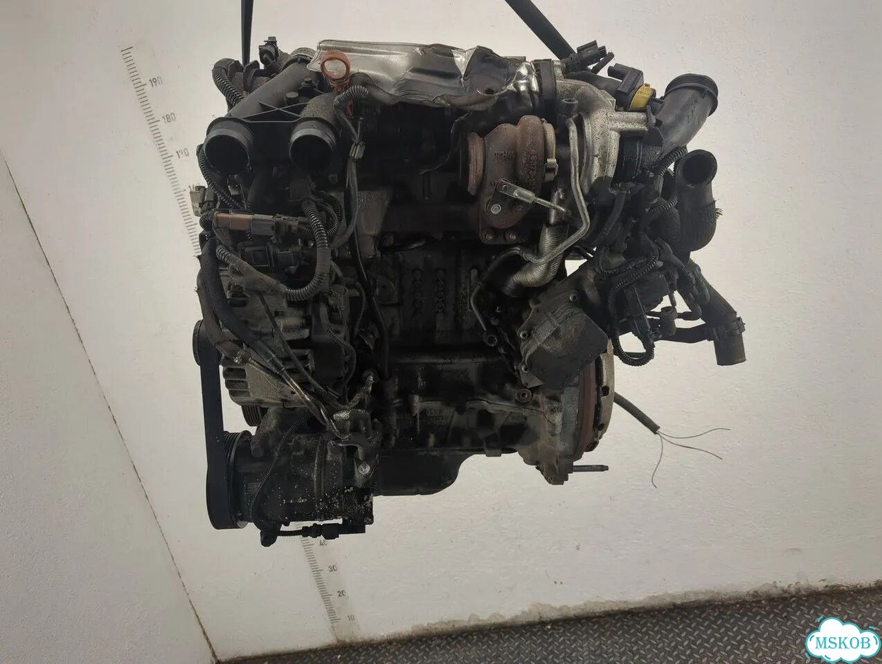 Двигатель Citroen C4 9HP фото 3