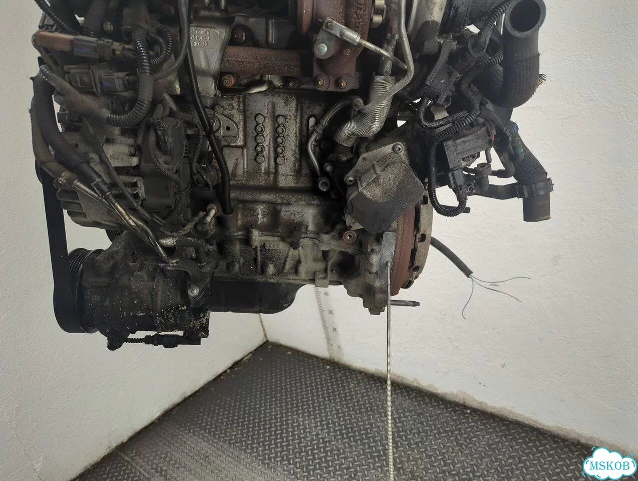 Двигатель Citroen C4 9HP фото 7