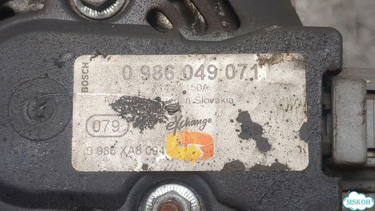 Генератор Volvo S40 фото 3