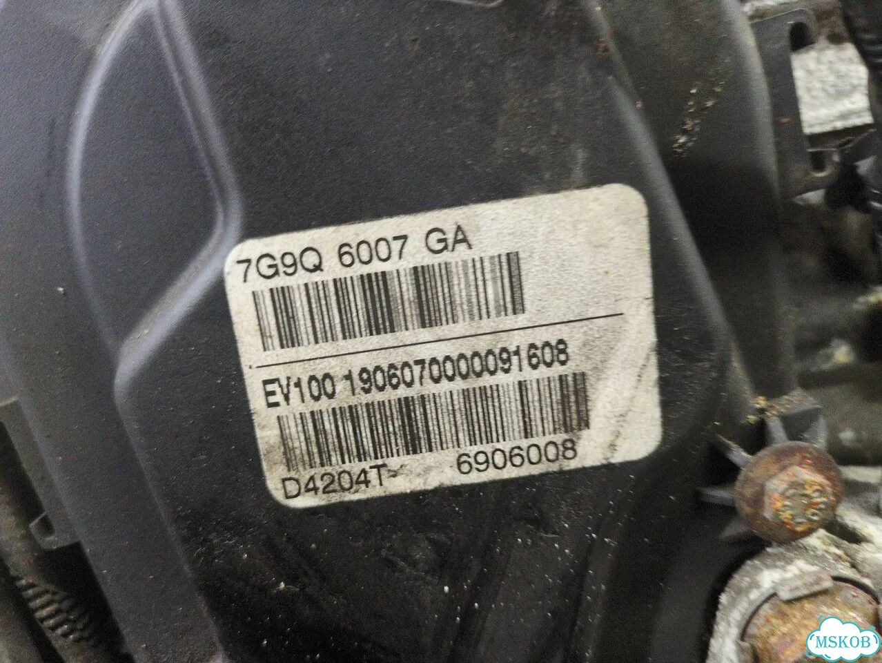 Двигатель Ford Galaxy qxwa, qxwb, qxwc фото 9
