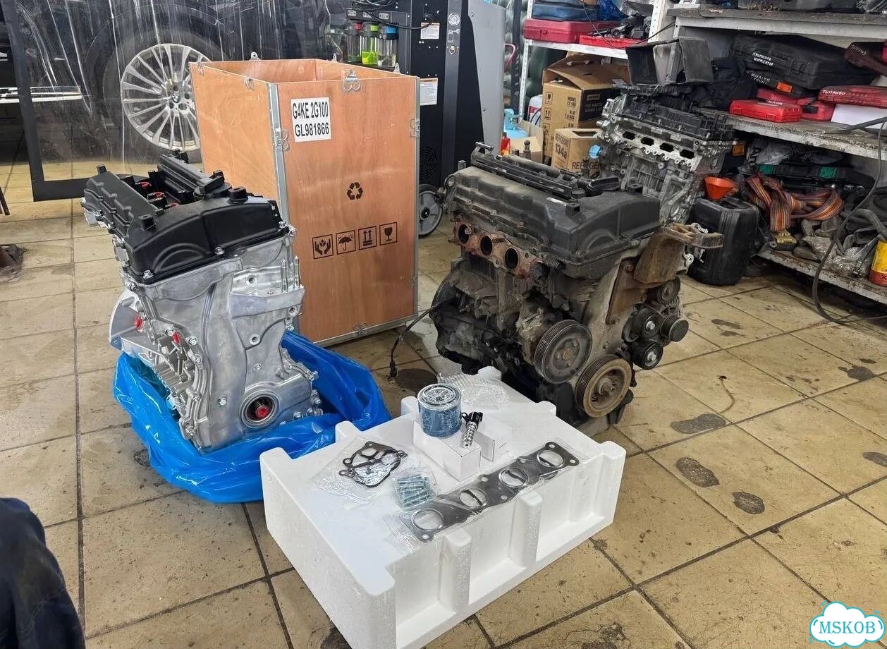 Двс G4KE 2.4 л Hyundai Santa Fe Kia Sorento/Optima фото 6