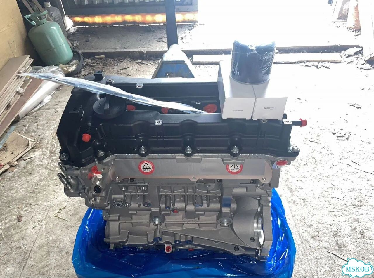 Двс G4KE 2.4 л Hyundai Santa Fe Kia Sorento/Optima фото 7