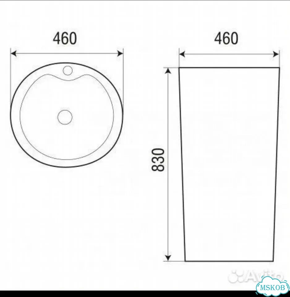 Раковина в ванную напольная фото 4
