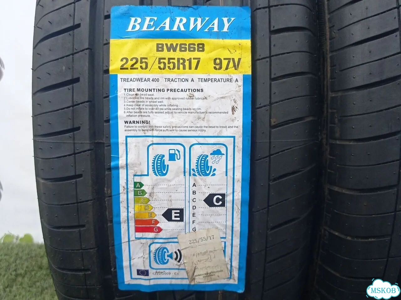 Bearway BW668 225/55 R17 97V фото 9
