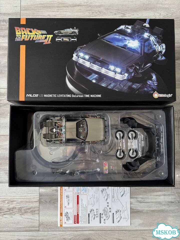 Magnetic Levitating DeLorean Time Machine фото 5