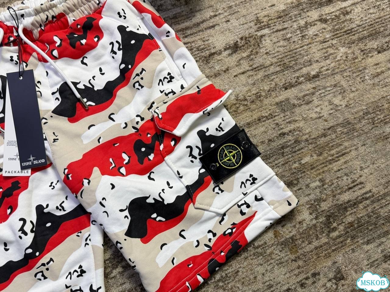 Шорты Stone Island Desert Camo фото 4