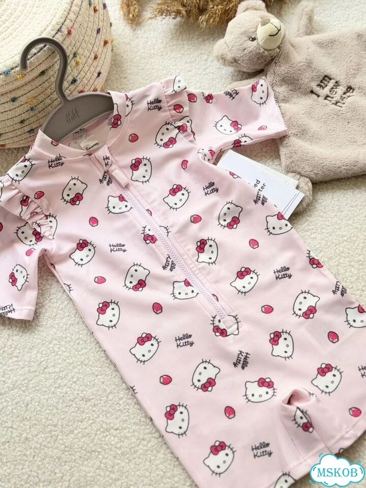 Купальник на девочку h&m 62/68 74/80 86/92 98/104 фото 7
