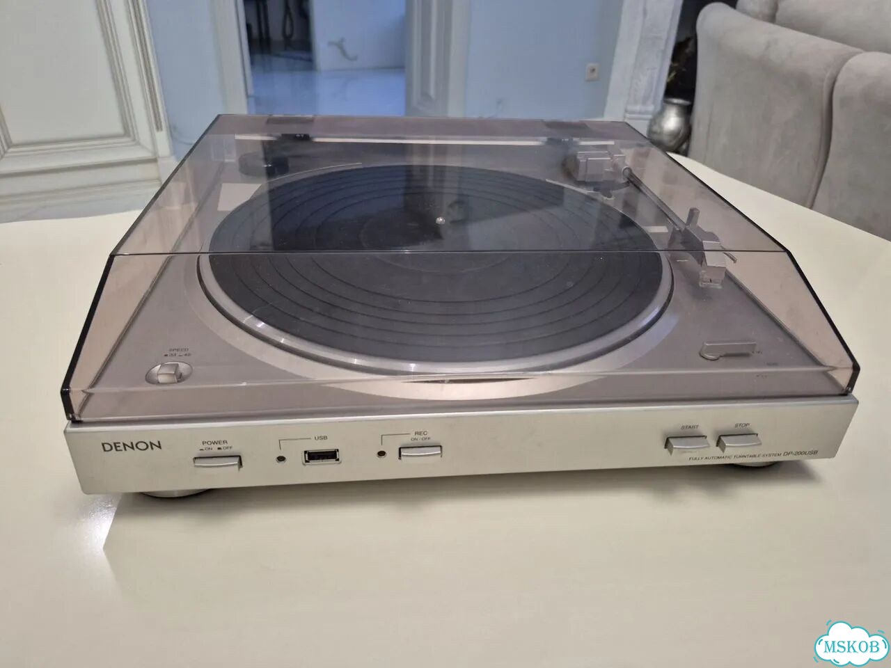 Проигрыватель винила denon dp 200 usb фото 2
