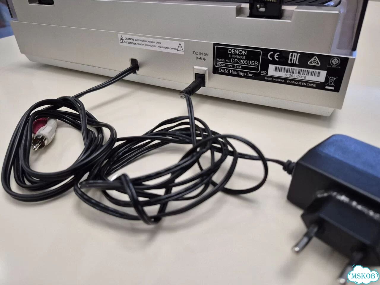 Проигрыватель винила denon dp 200 usb фото 3