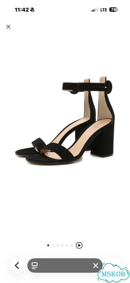 Gianvito rossi босоножки 38,5 фото 1
