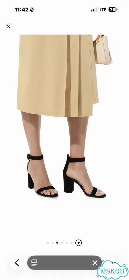 Gianvito rossi босоножки 38,5 фото 3