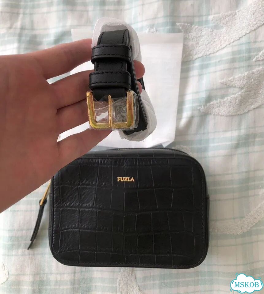 Поясная сумка Furla новая натуральная кожа фото 6