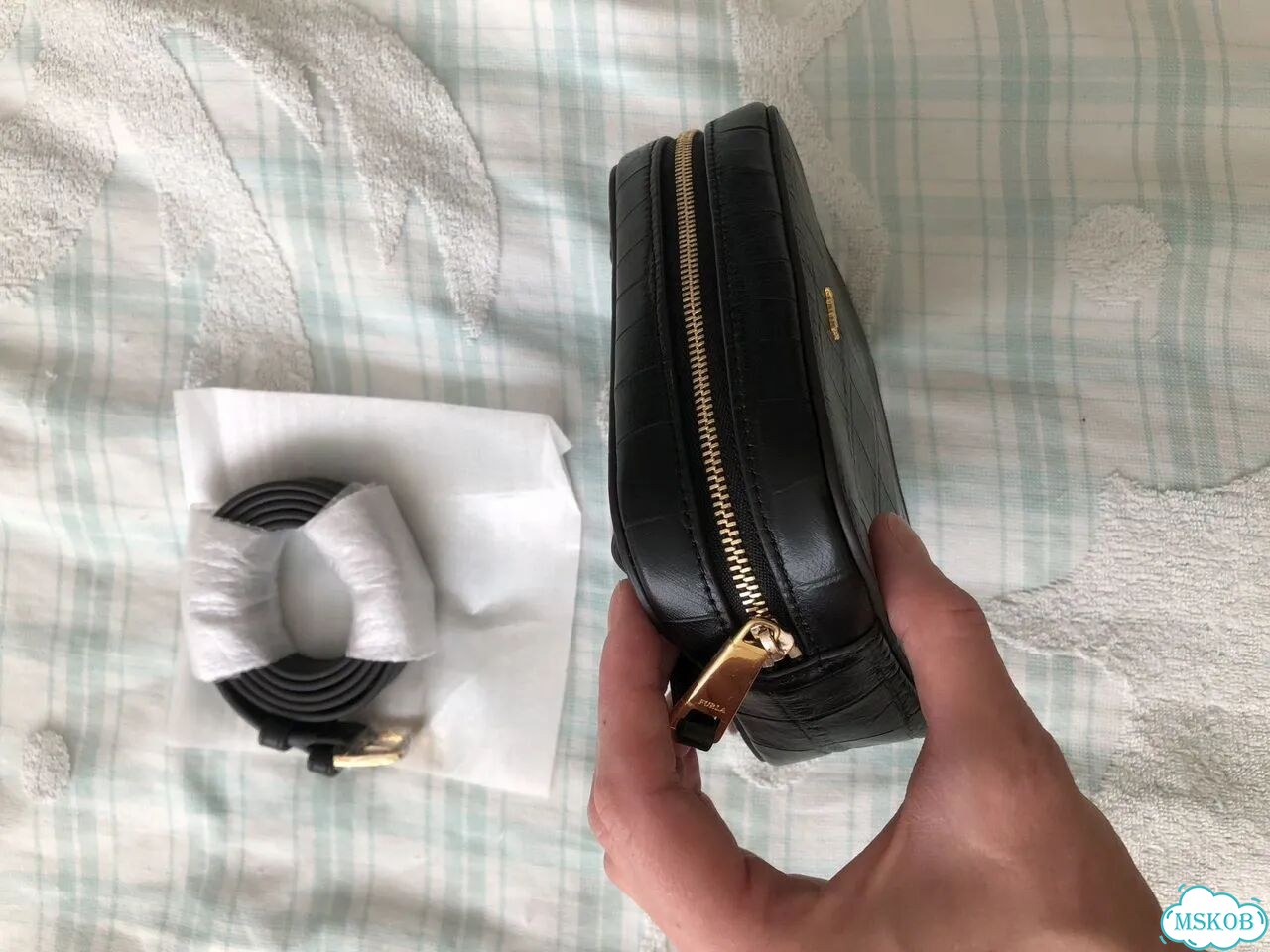 Поясная сумка Furla новая натуральная кожа фото 7