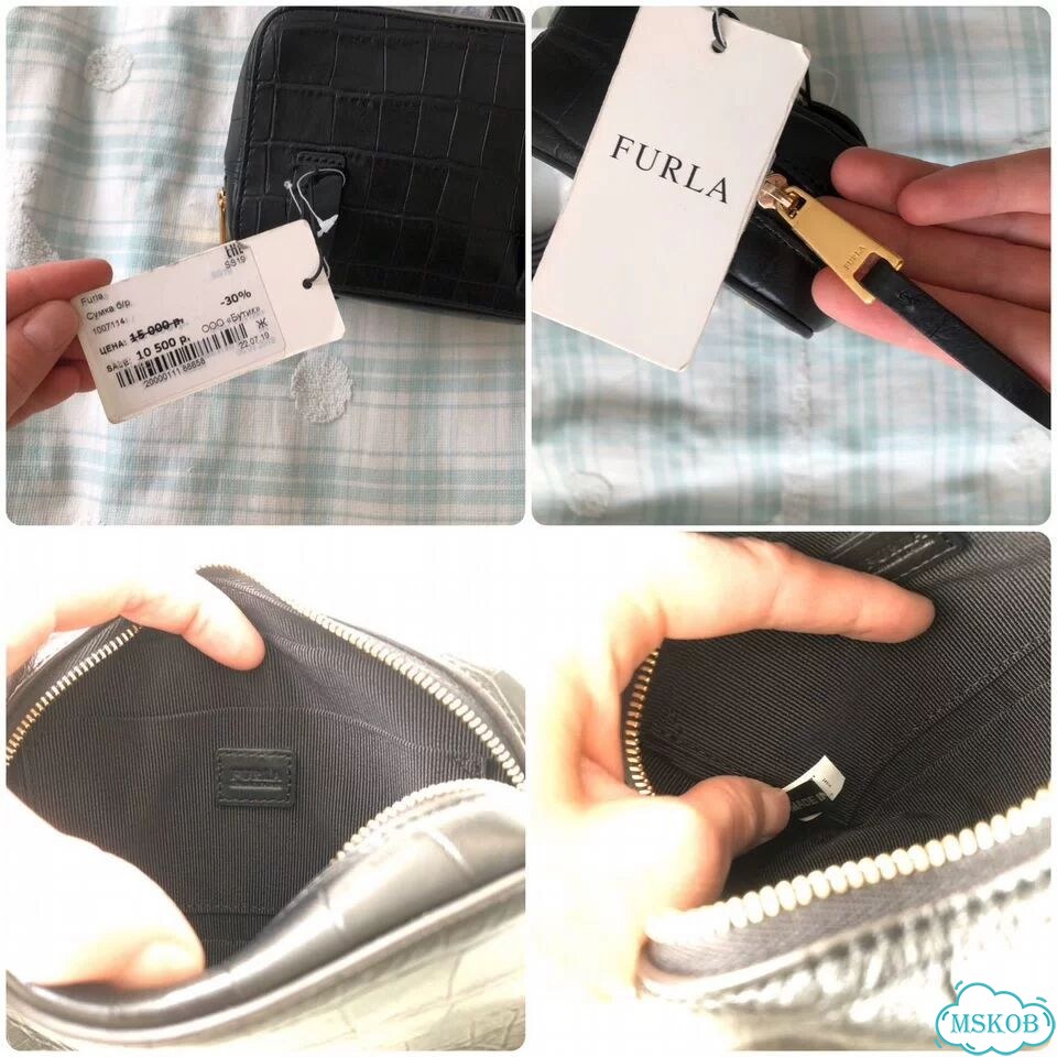 Поясная сумка Furla новая натуральная кожа фото 9