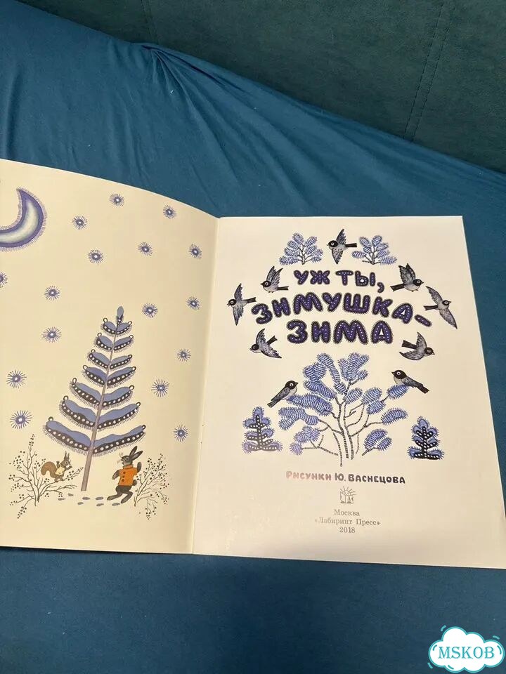 Уж ты,Зимушка-зима.рис.Ю.Васнецова.2018г.Лабиринт фото 4