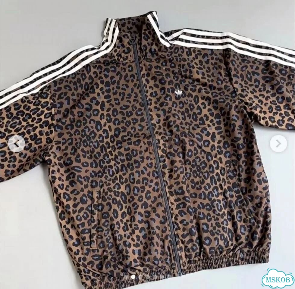 Леопардовая олимпийка Adidas фото 1