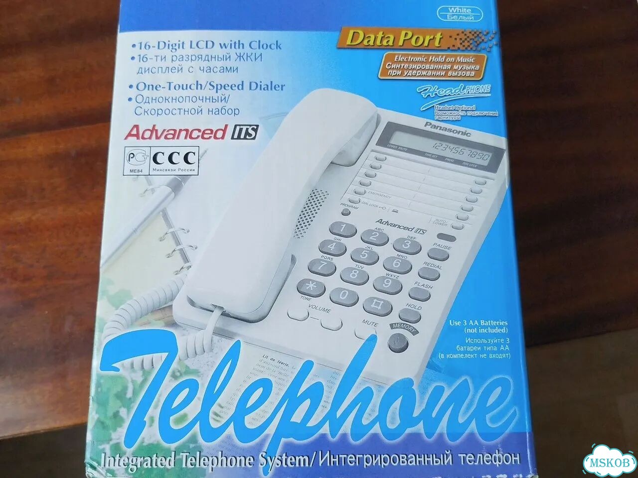 Стационарный телефон panasonic фото 1
