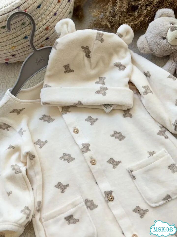 Комбинезон на малыша h&m 56 62 74 фото 2