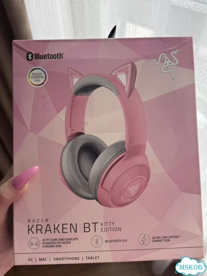Беспроводные наушники Kraken BT Kitty Edition фото 2