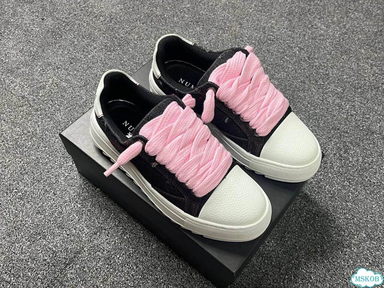 Кеды Numeris Atelier Pink Denim фото 1