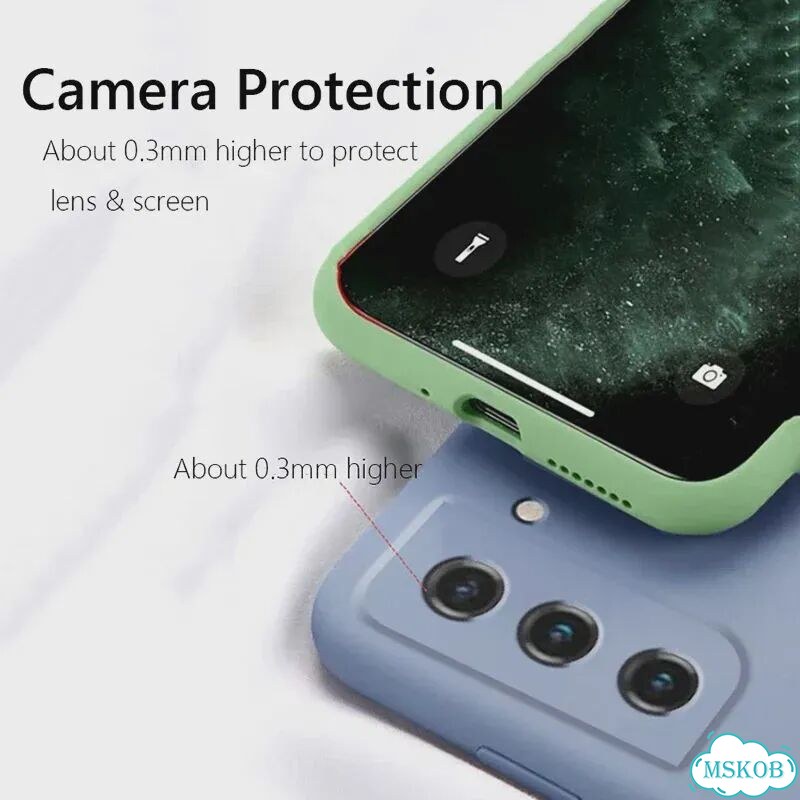 Жидкий силиконовый чехол для телефона для Samsung Galaxy Серый, Transparent, For Galaxy S21 Ultra фото 3