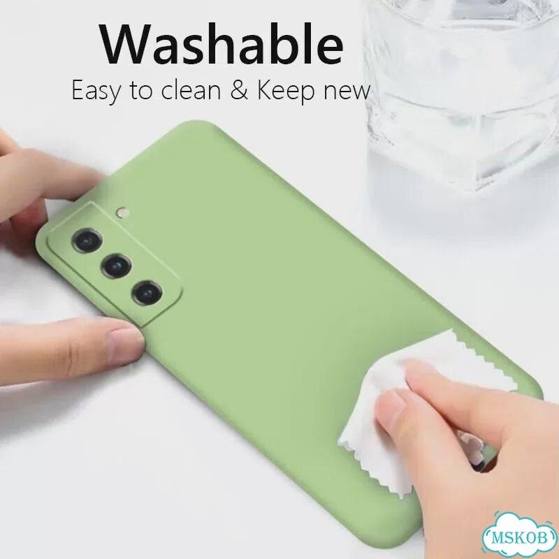 Жидкий силиконовый чехол для телефона для Samsung Galaxy Серый, Transparent, For Galaxy S21 Ultra фото 5