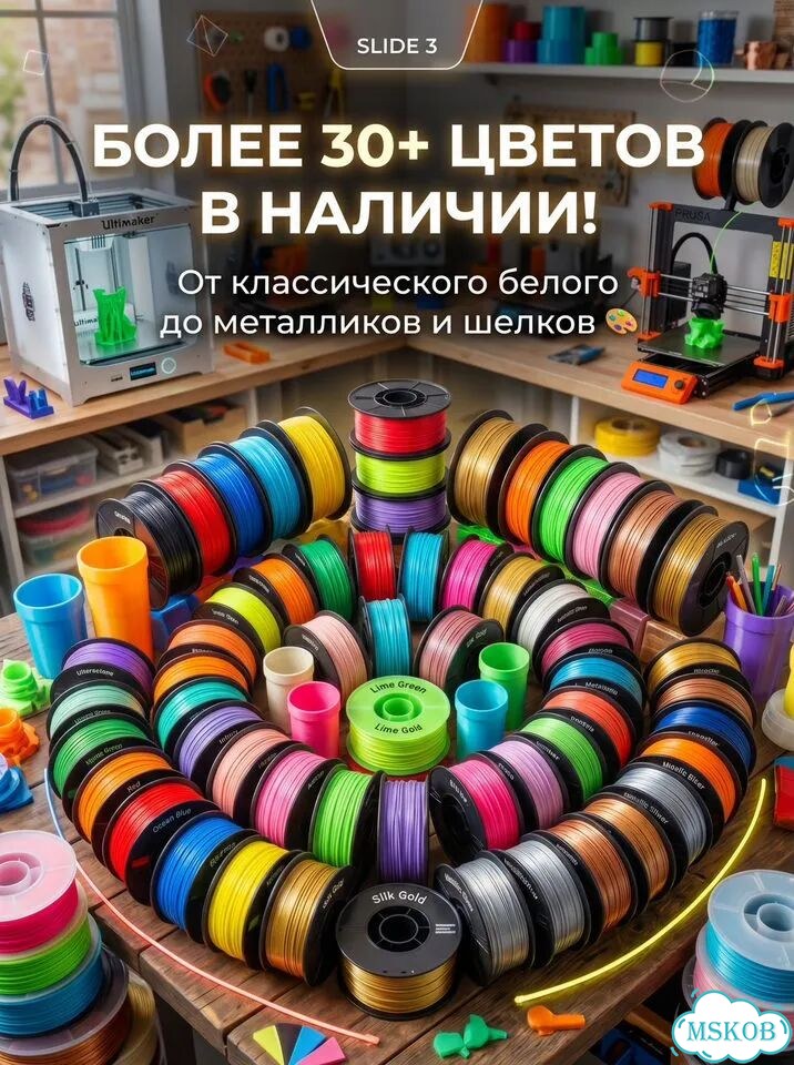 PLA филамент Bambu Lab,большой выбор,оригинал фото 10