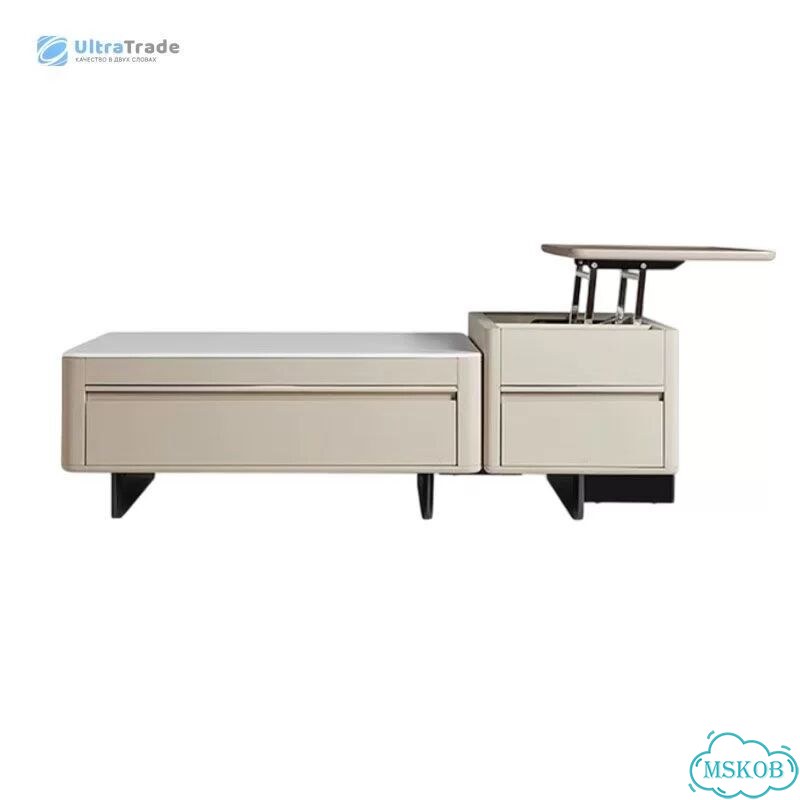 Журнальный столик Linsy Beige/White 146 cm VK1L-A фото 1