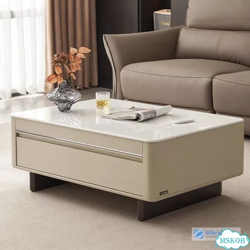 Журнальный столик Linsy Beige/White 100 cm VK2L-A фото 2