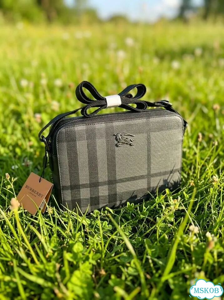Сумка черная Burberry premium фото 1