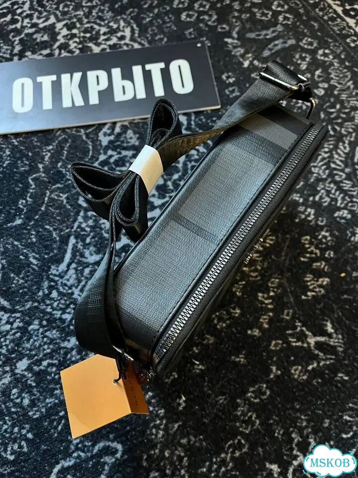 Сумка черная Burberry premium фото 6