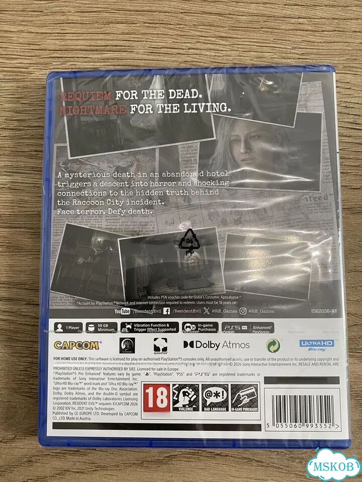 Диск Resident Evil 9 Requiem для PS5 фото 2