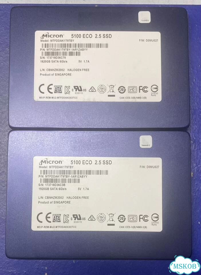 Micron 5100 eco 2.5 2TB фото 1