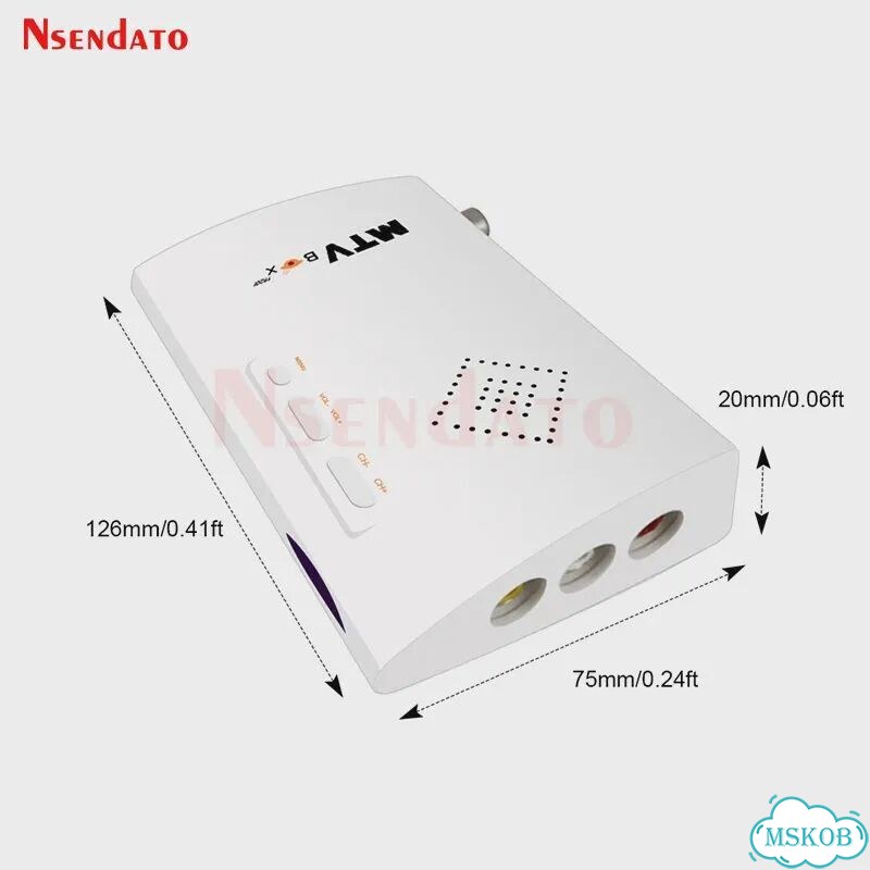 NSendato MTV Box, Black, EU Plug фото 3