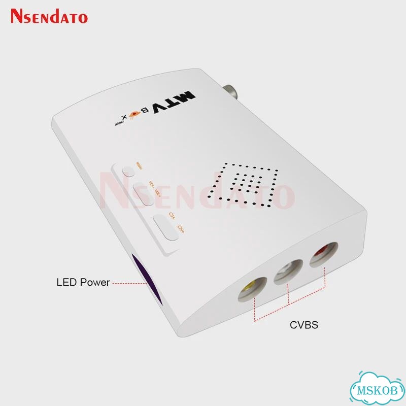 NSendato MTV Box, Black, EU Plug фото 5