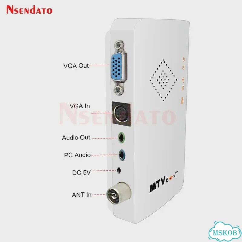 NSendato MTV Box, Black, EU Plug фото 6