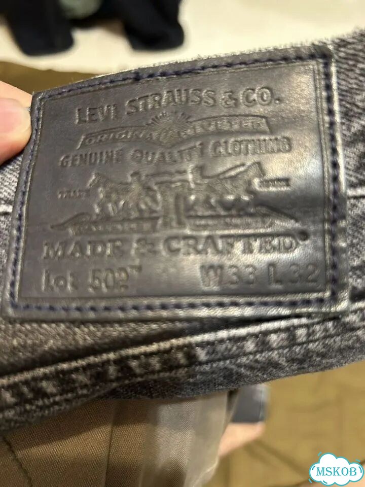 Джинсы Levis Made & Crafted 33/32 фото 8