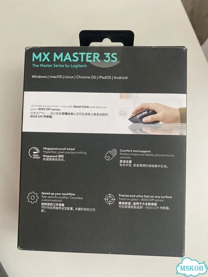 Игровая мышь logitech MX Master 3S фото 4