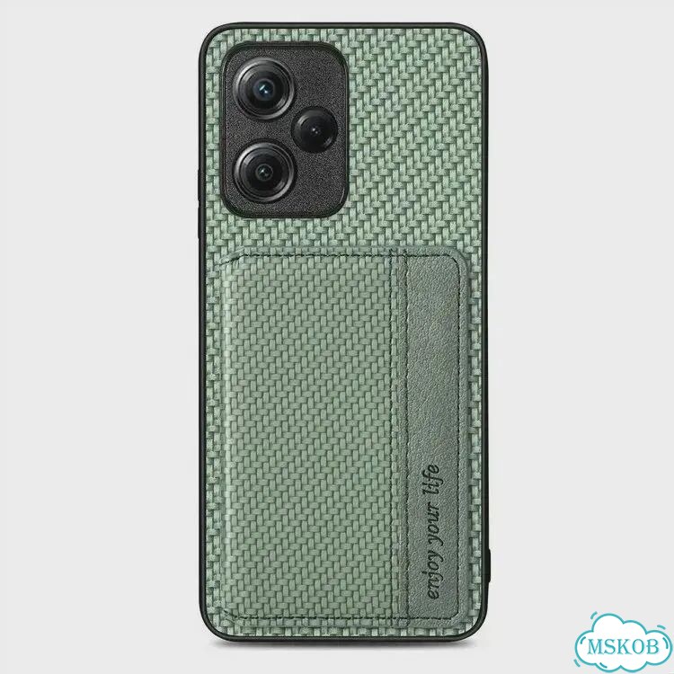 Чехол-картхолдер rfid из кожи с защитой 360 для Poco X8 Pro Max 5G, Xiaomi Poco X7, F6, F5, X6, M7 фото 1