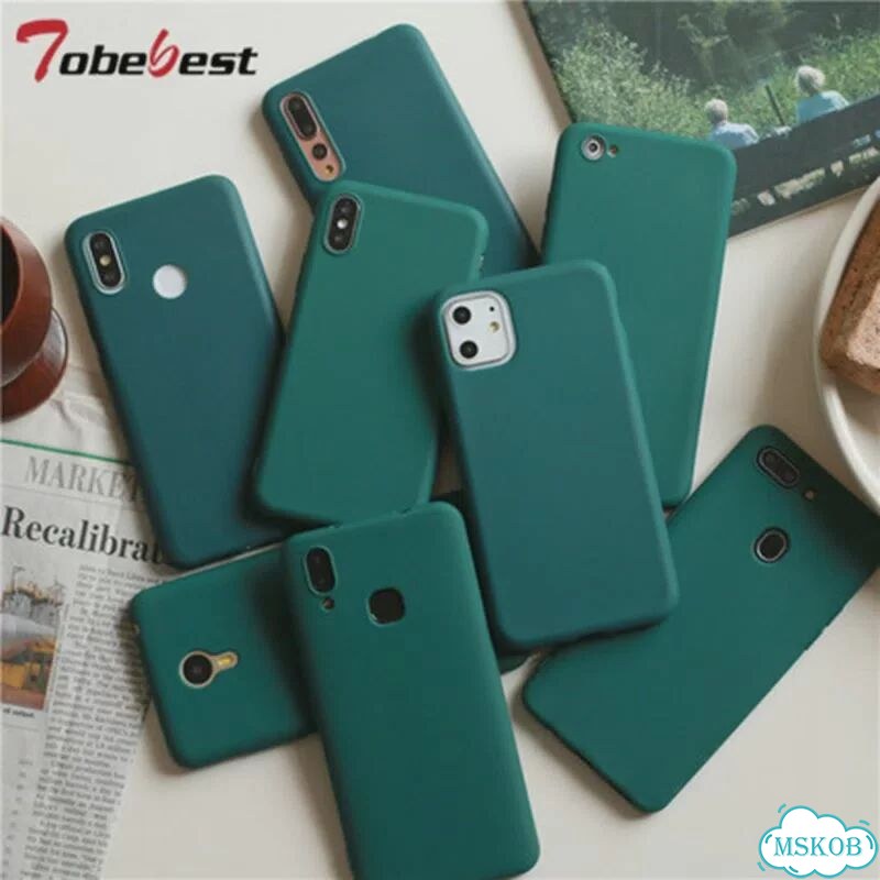 Зеленый матовый чехол для iPhone 14 фото 2