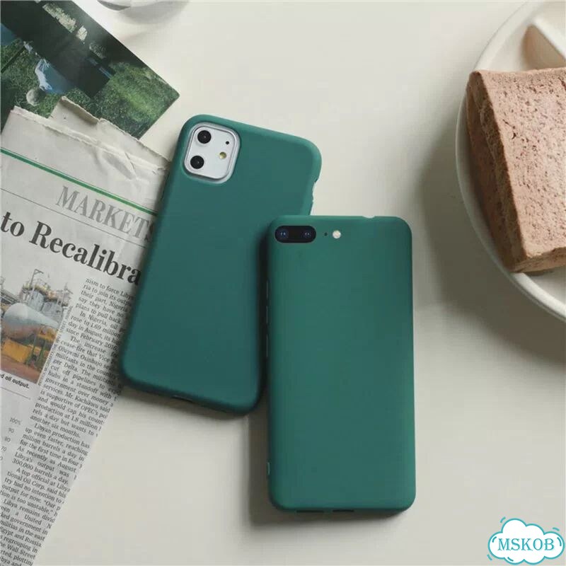 Зеленый матовый чехол для iPhone 14 фото 4