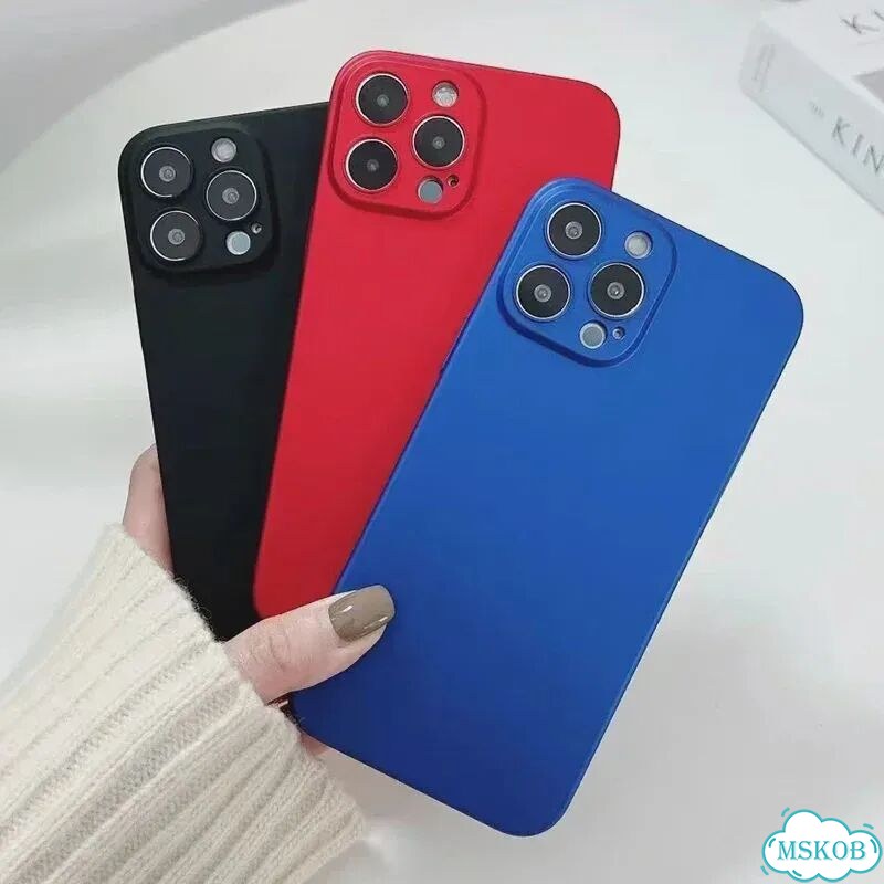 Чехол на iPhone 12, противоударный чехол, жесткие ультратонкие Синий, Simple Blue, For iPhone 16e фото 7