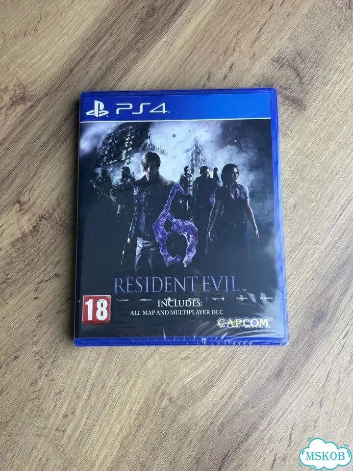 Resident Evil 6 PS4 диск фото 1