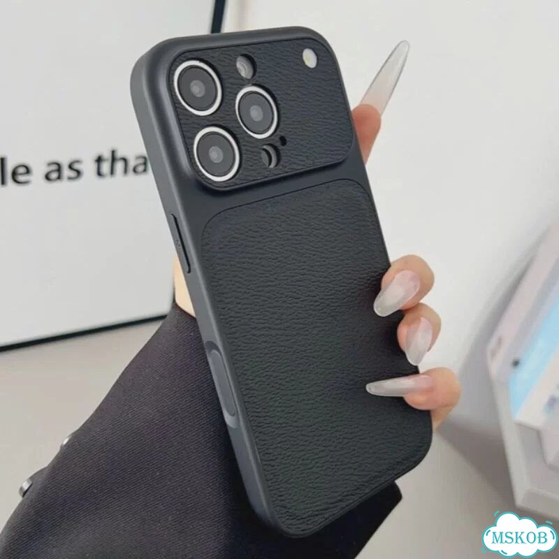 Матовый чехол из искусственной кожи для iPhone 17, Air 16, 15, 14, айфон 14 про, Розовый, Rose Red фото 5