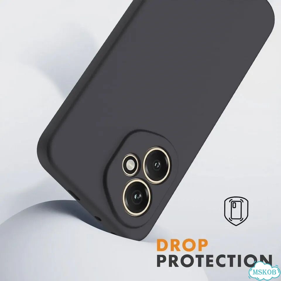 Роскошный оригинальный мягкий чехол из жидкого силикона для Honor 400 400pro MGreen, Honor 400 Pro фото 3