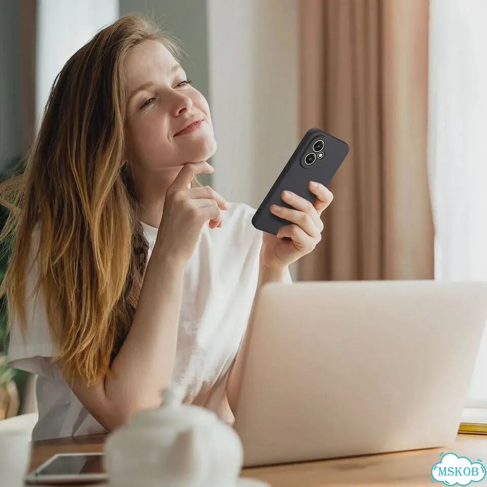 Роскошный оригинальный мягкий чехол из жидкого силикона для Honor 400 400pro MGreen, Honor 400 Pro фото 6