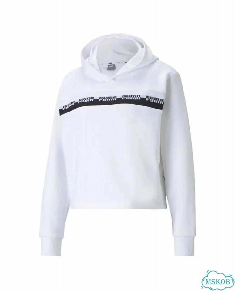 Худи женское Puma S(44) оригинал белое фото 1