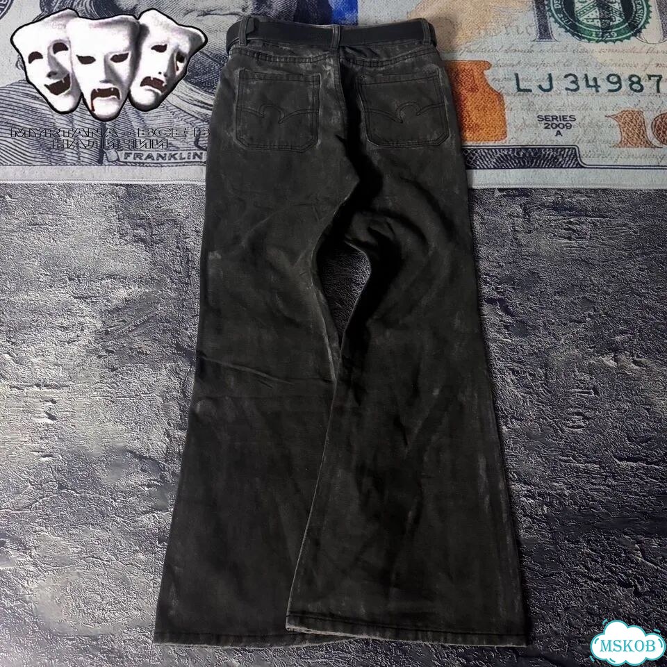 Джинсы hysteric glamour bootcut indie sleaze фото 3