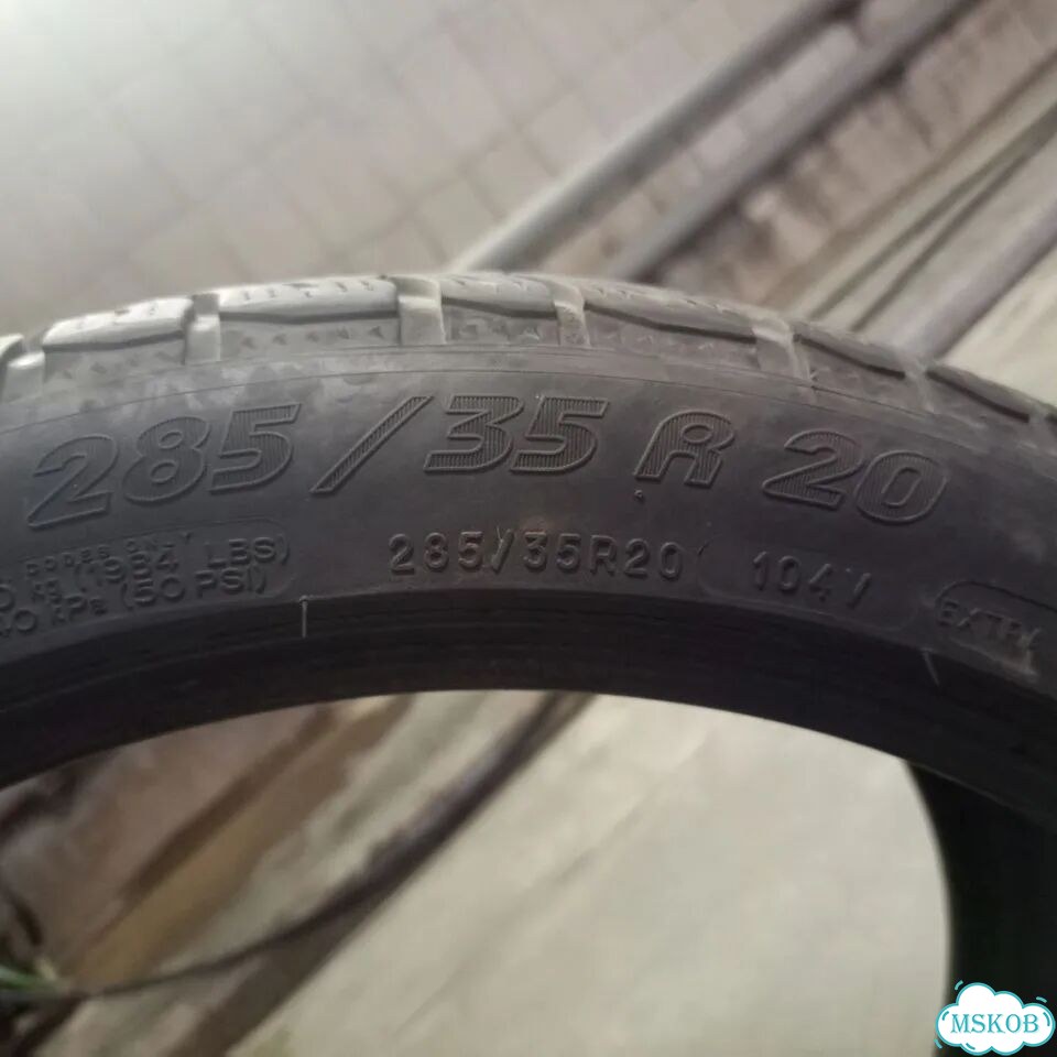 Michelin Pilot Alpin 285/35 R20 фото 3